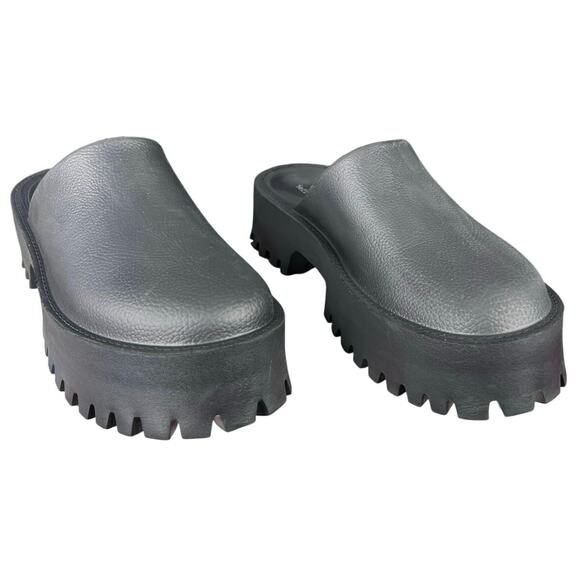 Jeffrey Campbell Women’s Clogge Black Platform Clog Size US 9 - Picture 5 of 10